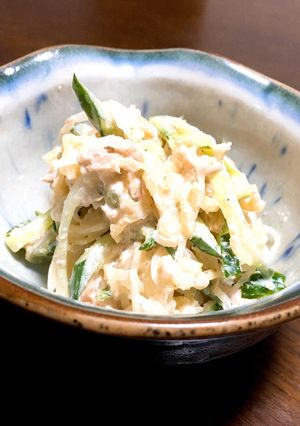 簡単✨そうめん瓜のゴママヨ和え-レシピのメイン写真