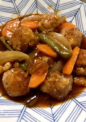 豚こまで簡単節約☆柔らか酢豚-レシピのメイン写真