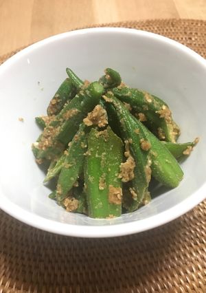 オクラの胡麻和え-レシピのメイン写真