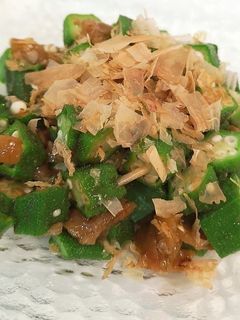 オクラの梅干し和え-レシピのメイン写真