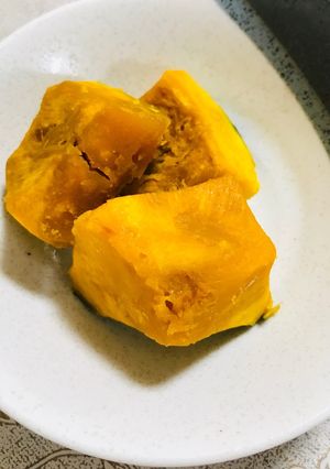 レンジで簡単ホクホク☆かぼちゃの煮物-レシピのメイン写真