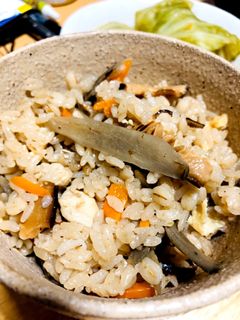 鶏の炊き込みごはん-レシピのメイン写真