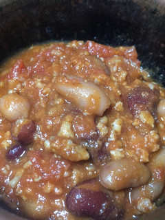 ミックス豆とひき肉のトマト煮込み-レシピのメイン写真