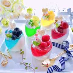 รูปของ 10円駄菓子でインスタ映え激安簡単ゼリー