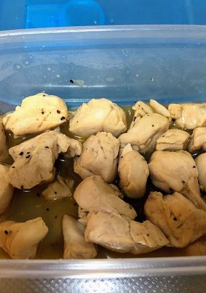 簡単♪鶏肉の塩レモンだれ-レシピのメイン写真