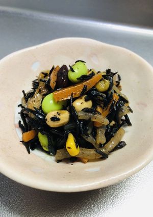 アレンジ自在★作り置き！大量ひじきの煮物-レシピのメイン写真