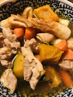 鶏もも肉と竹輪のほろっとあまから煮-レシピのメイン写真