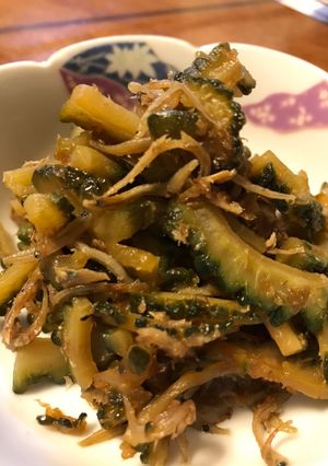 ゴーヤの佃煮-レシピのメイン写真