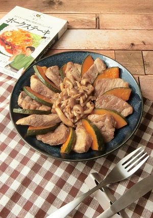 豚肉とかぼちゃのポークソテー-レシピのメイン写真