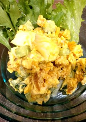 やさしい味のチーズとかぼちゃのサラダ☆-レシピのメイン写真