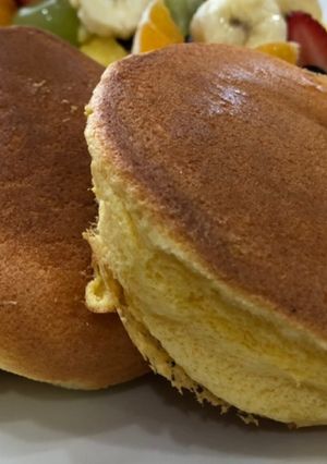 スフレパンケーキ-レシピのメイン写真