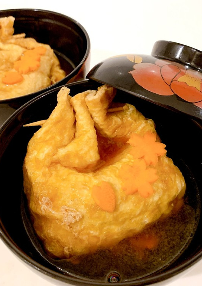 味しっかりついたお揚げの袋煮♡♡-レシピのメイン写真