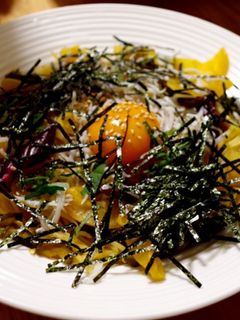 お新香パスタ〜余った漬け物で和風パスタ〜-レシピのメイン写真