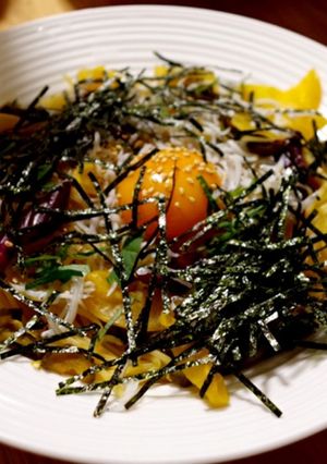 お新香パスタ〜余った漬け物で和風パスタ〜-レシピのメイン写真