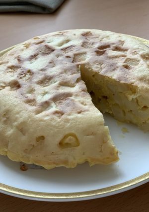 簡単リンゴケーキ 【離乳食後期〜】-レシピのメイン写真