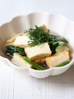 大葉風味の厚揚げの煮物-レシピのメイン写真