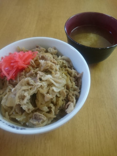 コンビニおでん白滝 de 牛丼-レシピのメイン写真