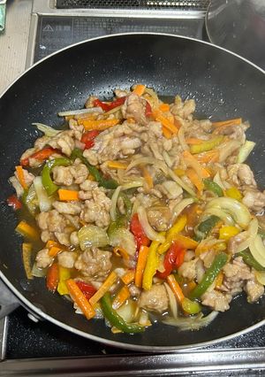 豚こまと野菜のしぐれ煮-レシピのメイン写真