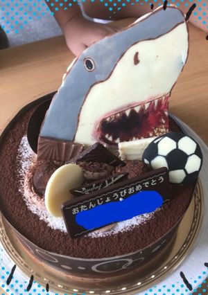 リアルに！釣りスピリッツのホオジロザメ！-レシピのメイン写真
