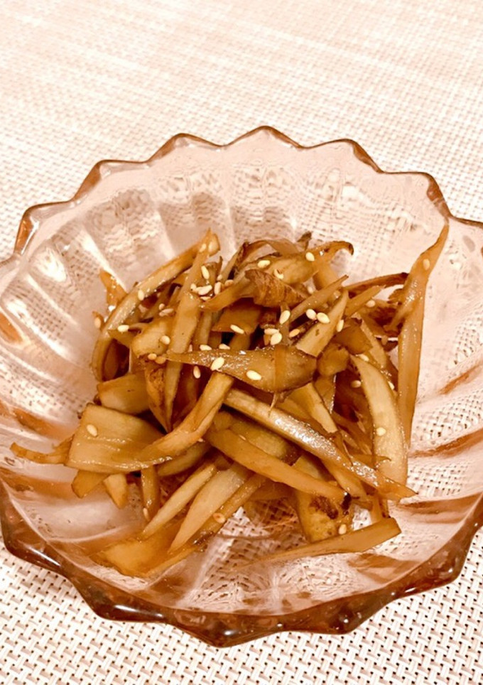簡単♫ ザク切り きんぴらごぼう-レシピのメイン写真
