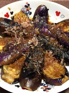 茄子の生姜醤油焼き!(^^)!-レシピのメイン写真