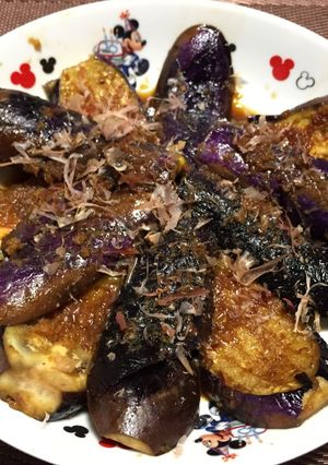 茄子の生姜醤油焼き!(^^)!-レシピのメイン写真
