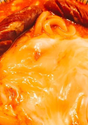 簡単に作れちゃう！韓国風うどん☆-レシピのメイン写真