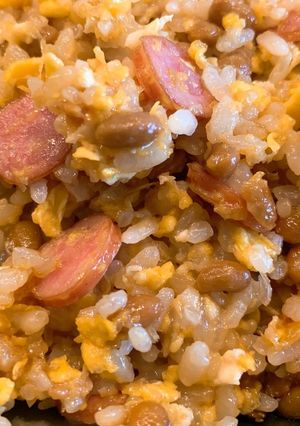 失敗しない納豆チャーハン-レシピのメイン写真