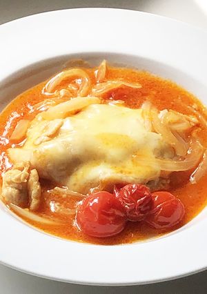10分で手抜き本格イタリアントマトチキン-レシピのメイン写真