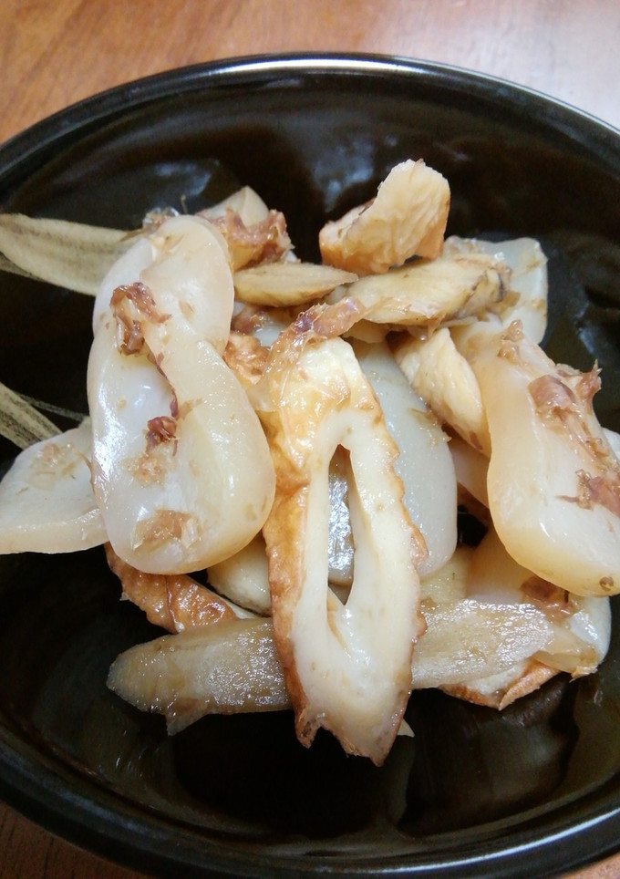 お弁当に！ちくわとこんにゃくの煮物-レシピのメイン写真