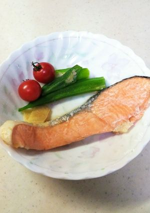 鮭の蒸し焼き-レシピのメイン写真