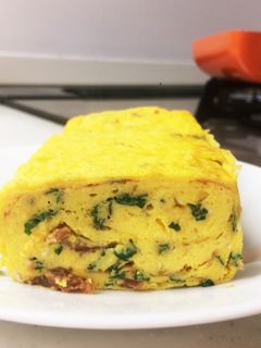 大葉と梅のだし巻き玉子-レシピのメイン写真