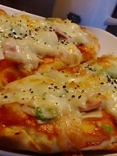 ナンでピザ★-レシピのメイン写真