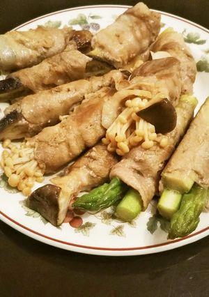 地中海式#特製ダレde色々野菜の肉巻き-レシピのメイン写真