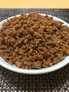【龍愛】合いびき肉で☆甘辛肉そぼろ-レシピのメイン写真