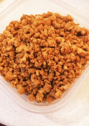 鶏そぼろ-レシピのメイン写真