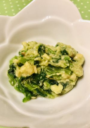 ほうれん草のアボ和え-レシピのメイン写真
