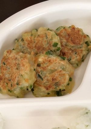 離乳食に じゃがいもと納豆のおやき-レシピのメイン写真