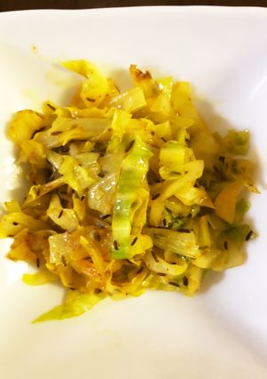 キャベツ炒め（インド料理）-レシピのメイン写真