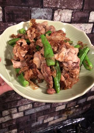 ししとうと豚肉のおかか炒め☆-レシピのメイン写真