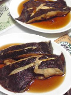 鰈の煮付け。-レシピのメイン写真