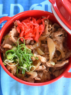 超簡単豚丼-レシピのメイン写真
