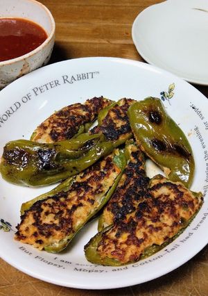 野菜たっぷりピーマンの肉詰め-レシピのメイン写真