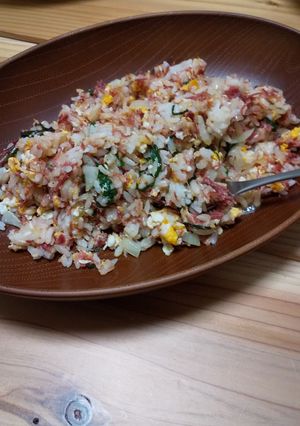コンビーフのチャーハン-レシピのメイン写真