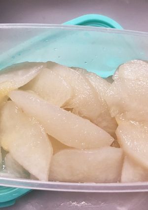大人味の梨コンポート-レシピのメイン写真