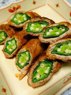 オクラの肉巻き♪-レシピのメイン写真