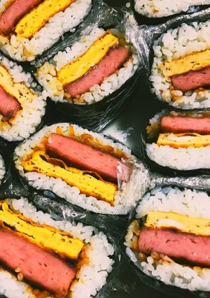 ポーク玉子おにぎらず(スパムおにぎり)-レシピのメイン写真