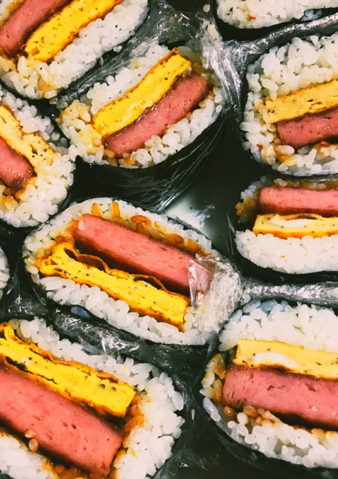 ポーク玉子おにぎらず(スパムおにぎり)-レシピのメイン写真