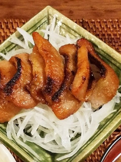 豚トロの味噌漬け焼き(魚焼きグリル使用)-レシピのメイン写真