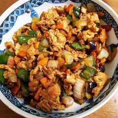 豚肉とたっぷり野菜の炒め物-レシピのメイン写真